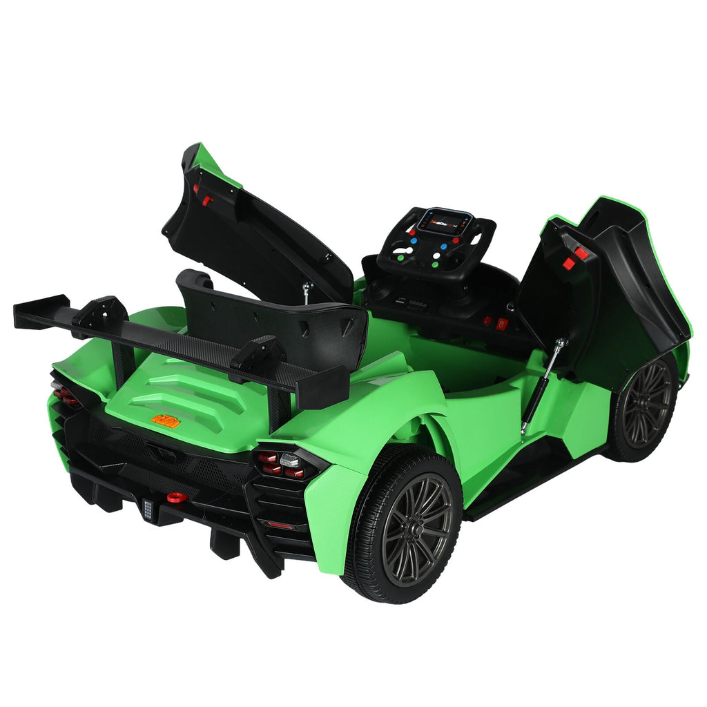 2.4G Remote Control Electric Car for Kids with Parental Guidance - 12V 7A Ride-On Toy