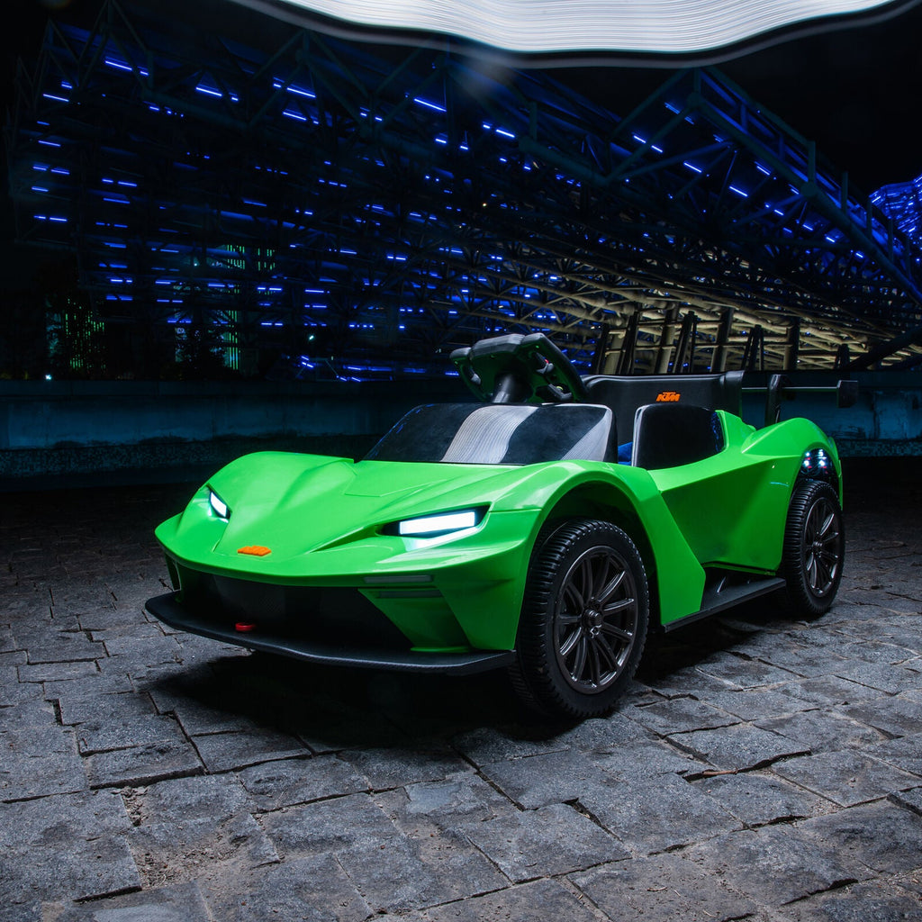 2.4G Remote Control Electric Car for Kids with Parental Guidance - 12V 7A Ride-On Toy