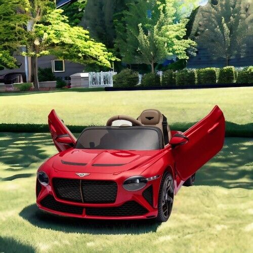 2.4G Remote Control Electric Ride-On Car for Kids - Red
