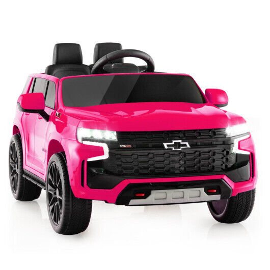 2.4G Remote Control Pink Ride-On Car for Kids - 12V Powered