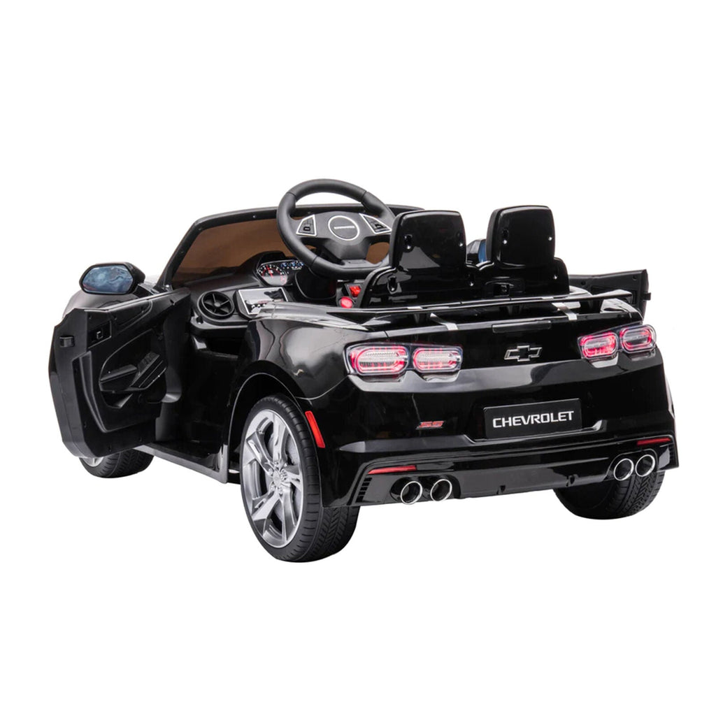 2021/2022 Chevy Camaro Racing 2SS Battery Powered Ride On Car Toy - Black Edition