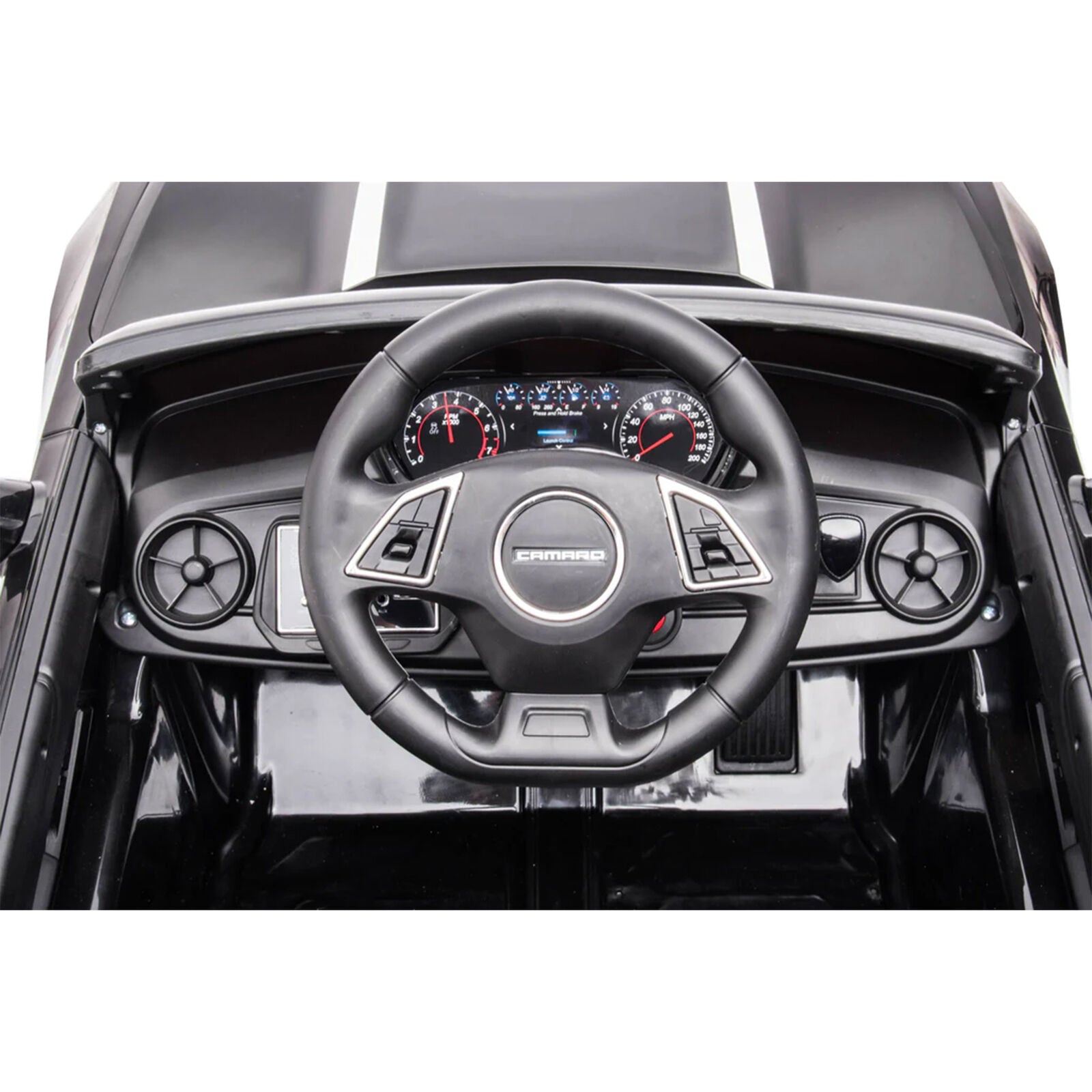 2021/2022 Chevy Camaro Racing 2SS Battery Powered Ride On Car Toy - Black Edition