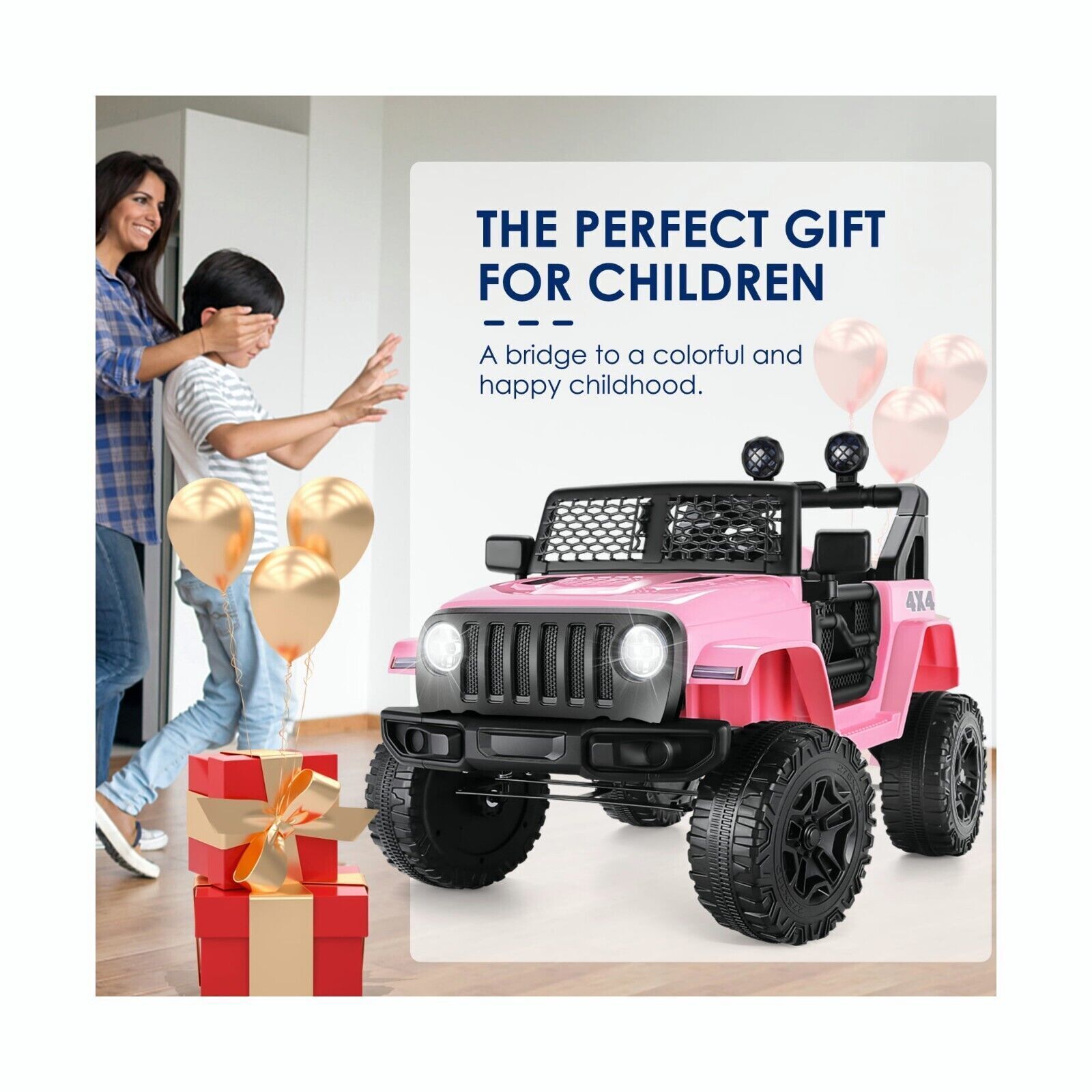 24V 12V Kids Electric Car with Remote Control - 2 Seater Ride On Truck