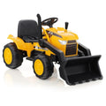 3-Speed 12V Electric Ride-On Excavator Truck with Music, Lights, and Remote Control