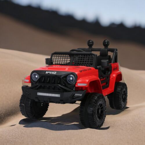 3-Speed Electric Car for Kids with Power Display, USB, MP3, and Bluetooth Connectivity