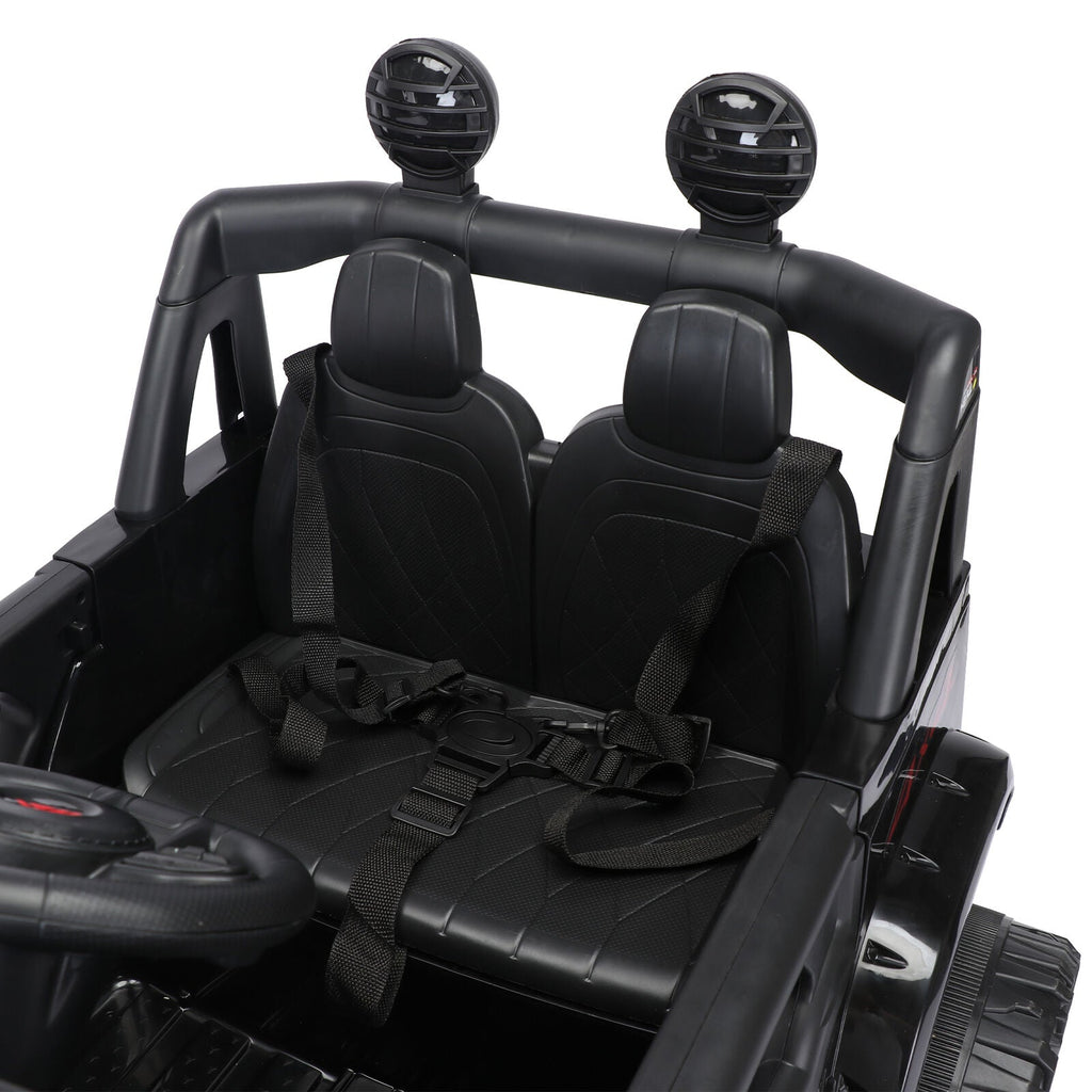 3-Speed Electric Car for Kids with Power Display, USB, MP3, and Bluetooth Connectivity