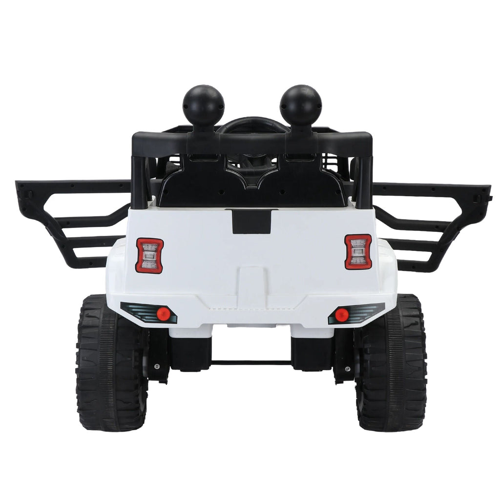 3-Speed Electric Car for Kids with Power Display, USB, MP3, and Bluetooth Connectivity