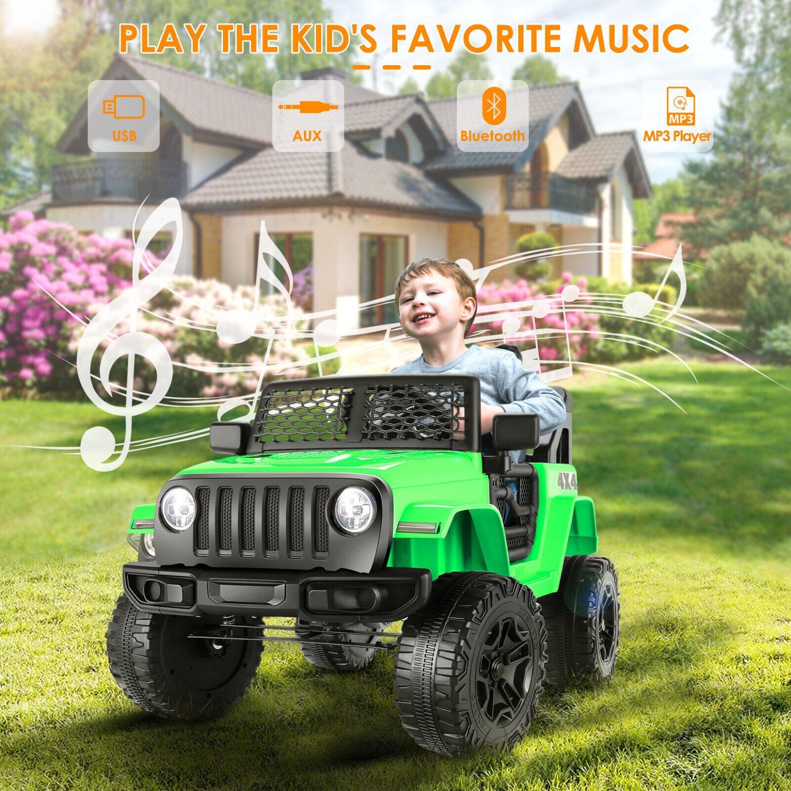 3-Speed Electric Ride-On Car for Kids with Remote Control - Motorized Toy for Endless Fun!