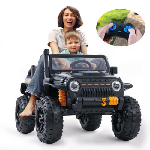 3-Speed Electric Ride-On SUV Truck for Kids with Remote Control and Parent Seat - 12V