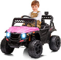 3-Speed Kids Ride On Car Truck with Remote Control and Music Player