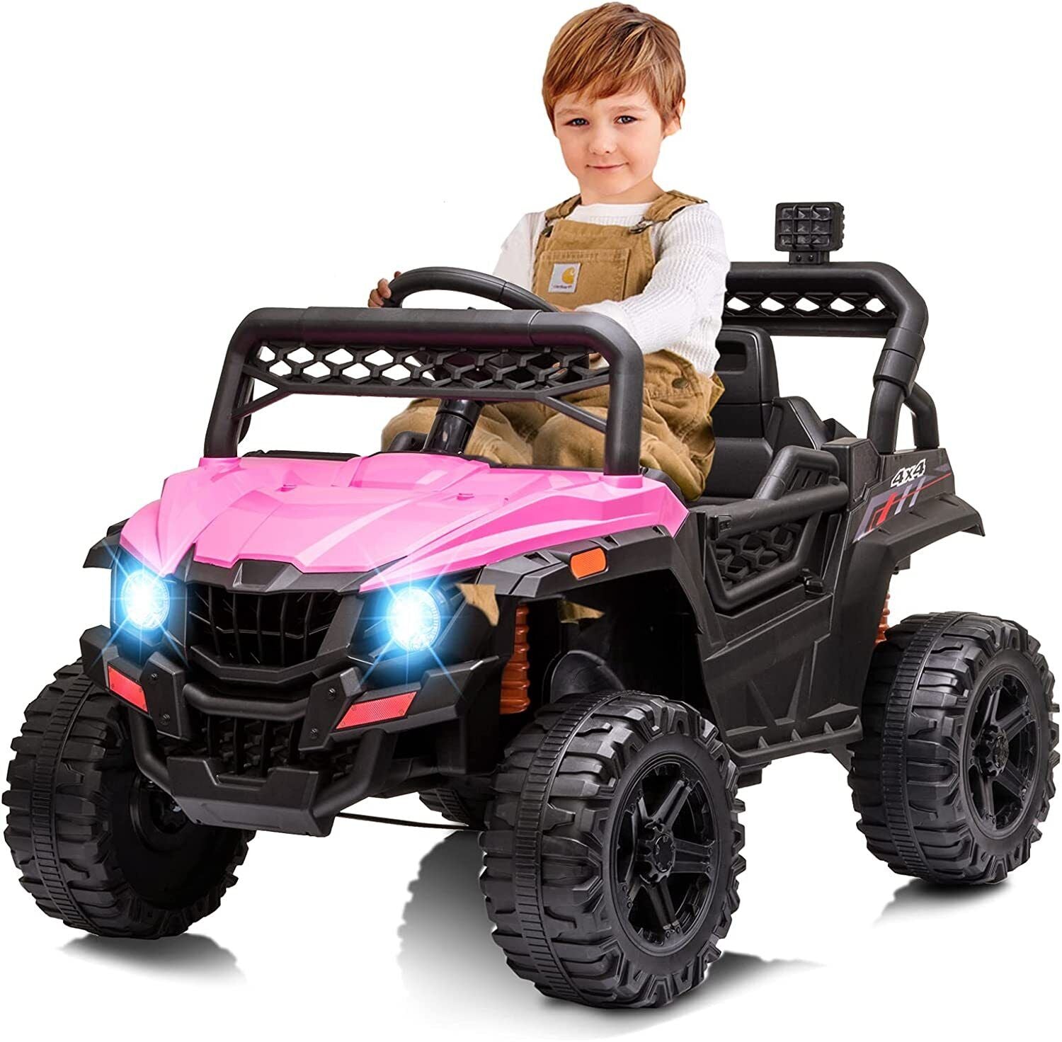 3-Speed Kids Ride On Car Truck with Remote Control and Music Player