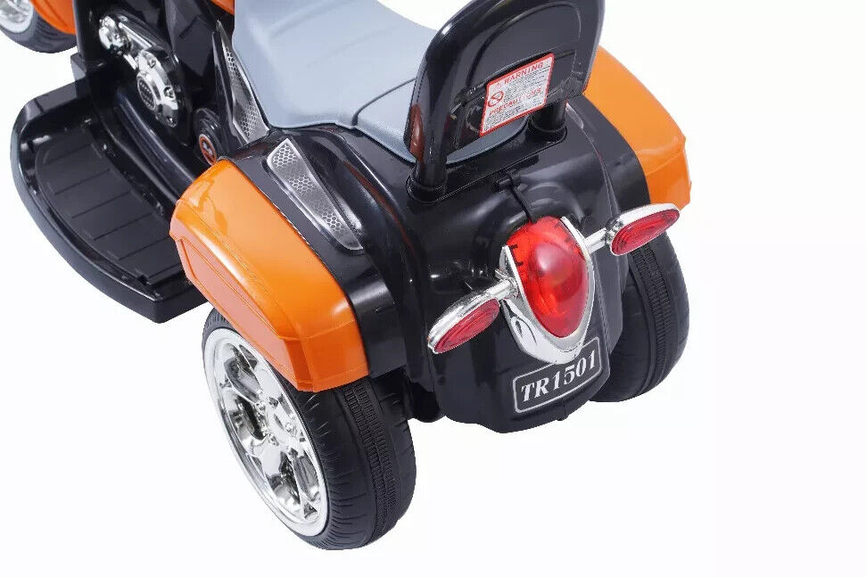 3-Wheel Kids Chopper Motorcycle with Headlight & Horn - Available in 3 Colors!