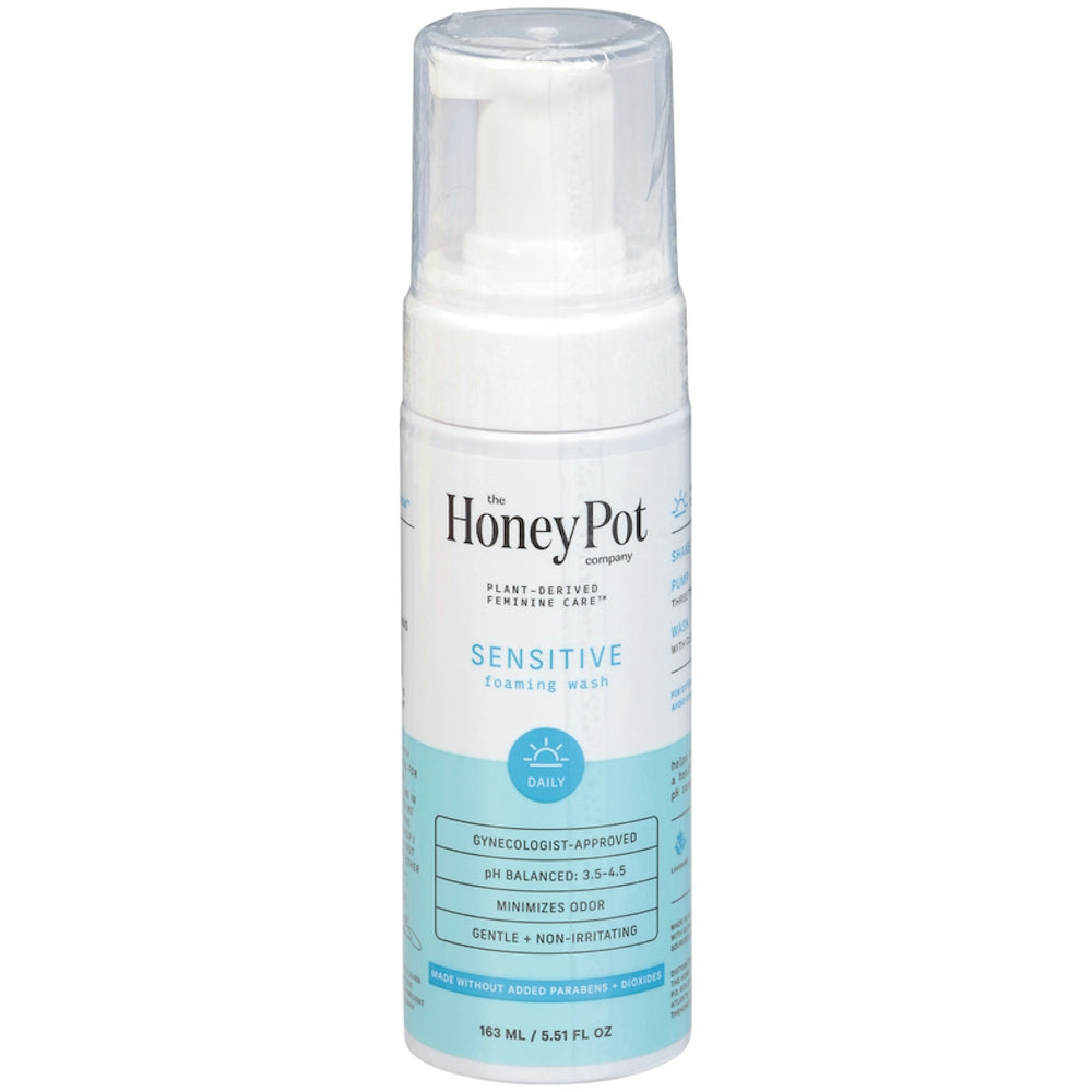 The Honey Pot Company Sensitive Daily Foaming Wash 5.51 fl oz (163ml)