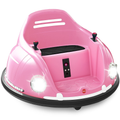 360 Degree Bumper Car Toy for Kids with Remote Control, Safety Harness, and Lights