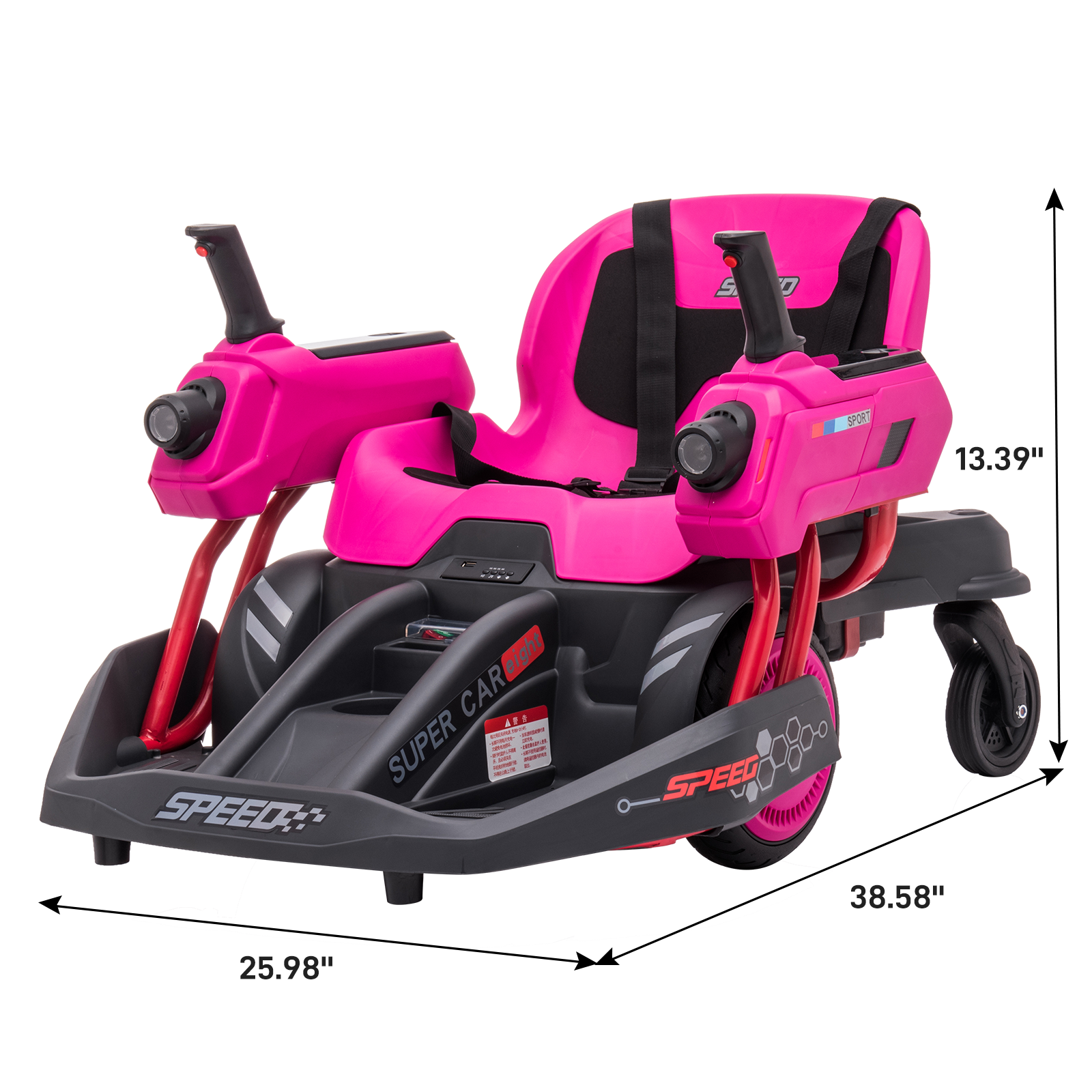 360° Rotating Mecha Car for Kids with 4WD and 2.4G Remote Control