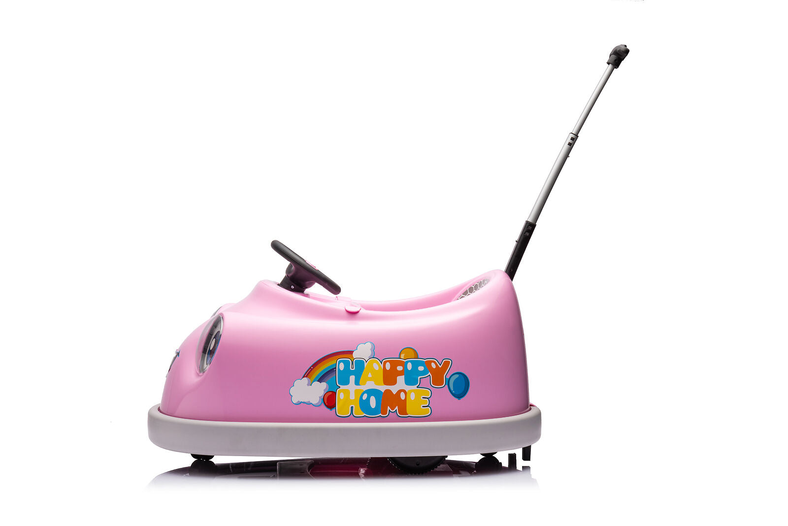 360° Spin Dual Drive Electric Bumper Car for Kids and Toddlers with Remote Control - 12V Ride-On Fun!