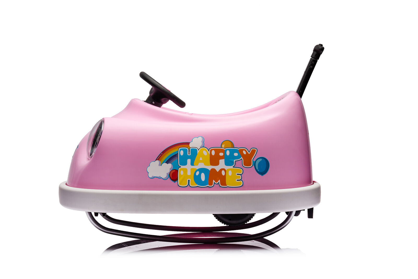360° Spin Dual Drive Electric Bumper Car for Kids and Toddlers with Remote Control - 12V Ride-On Fun!