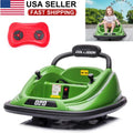 360° Spin Electric Bumper Car for Kids with Remote Control - 12V Toy Vehicle
