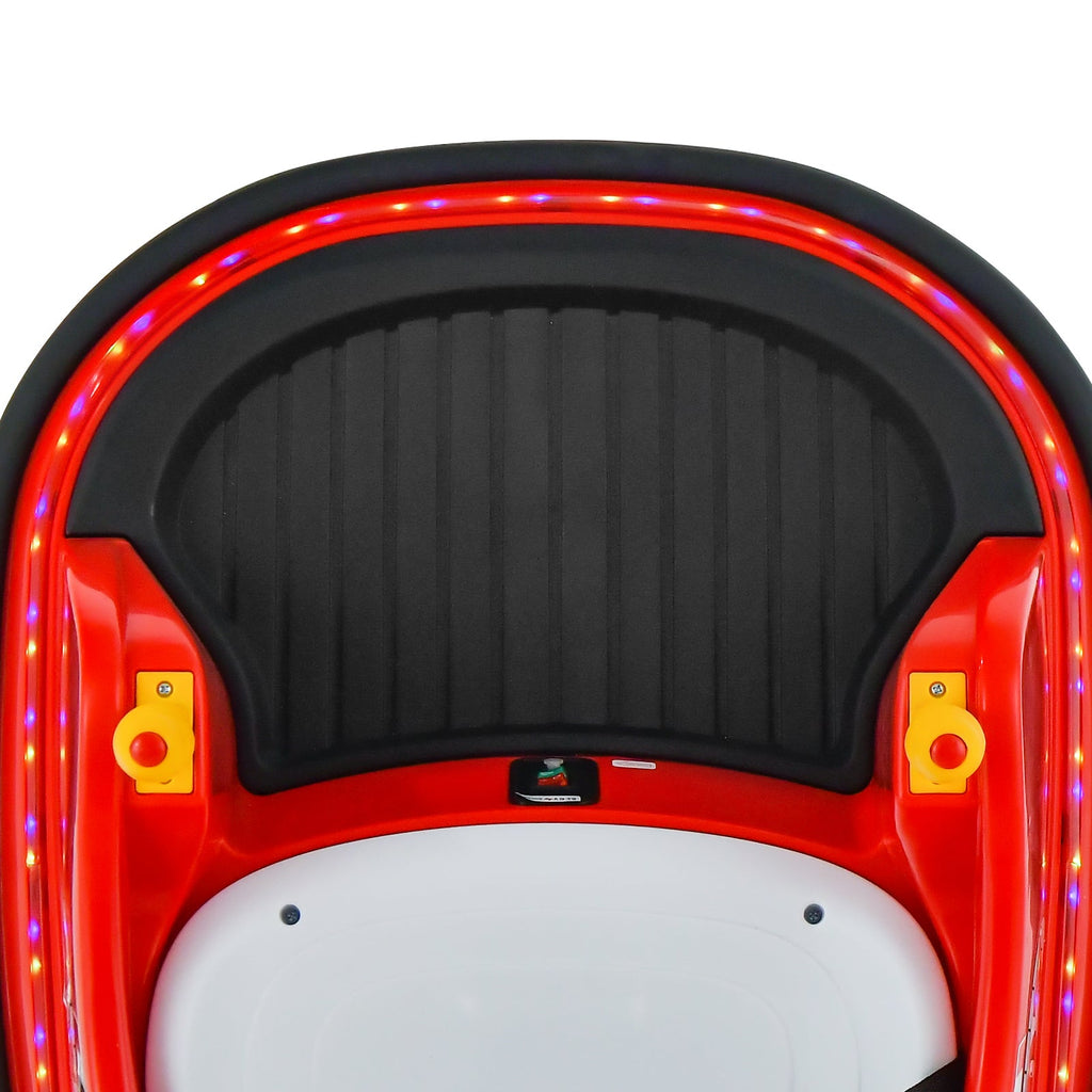 360° Spin Race Bumper Car Ride-On Toy for Kids with Remote Control - 12V Vehicle