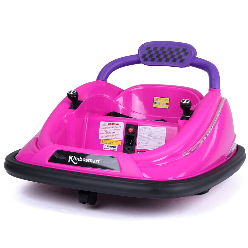 360° Spin Ride On Bumper Car for Kids - Rechargeable Electric Toy Vehicle (12V)