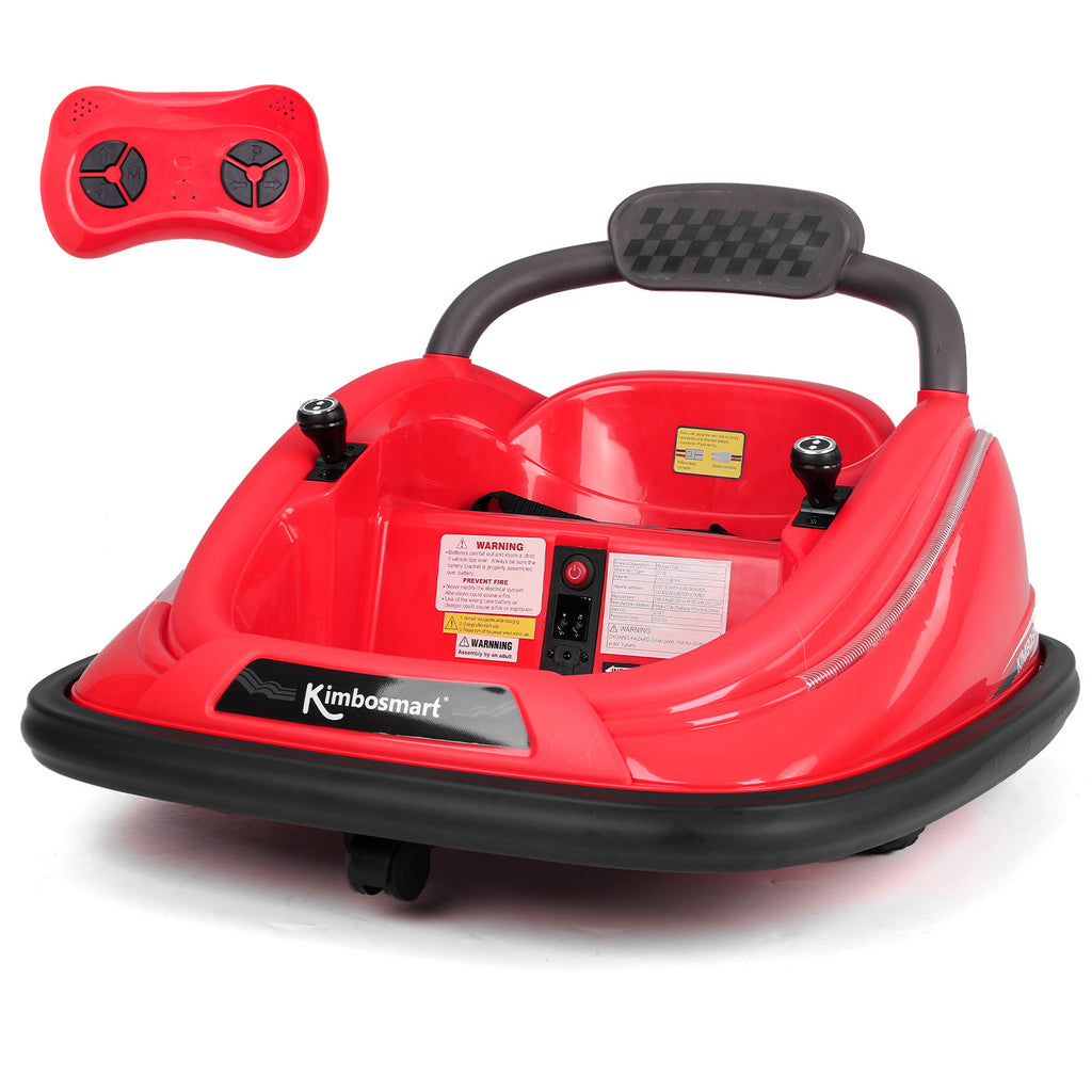360° Spin Ride On Bumper Car for Kids - Rechargeable Electric Toy Vehicle (12V)
