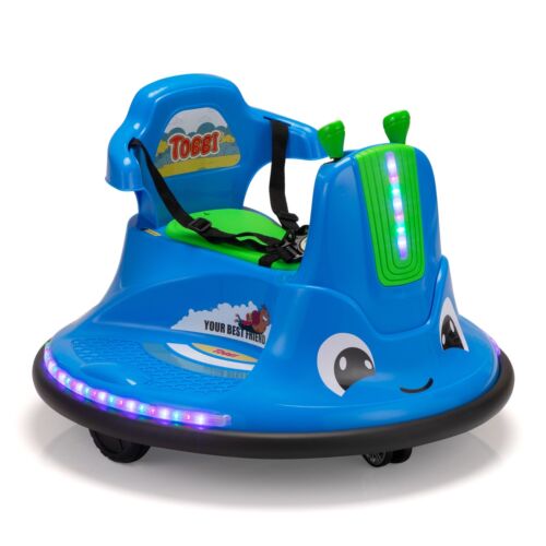 360° Spinning Bumper Car Electric Vehicle with Remote Control and Lights
