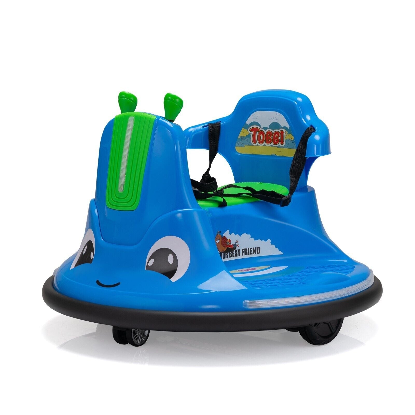 360° Spinning Bumper Car Electric Vehicle with Remote Control and Lights