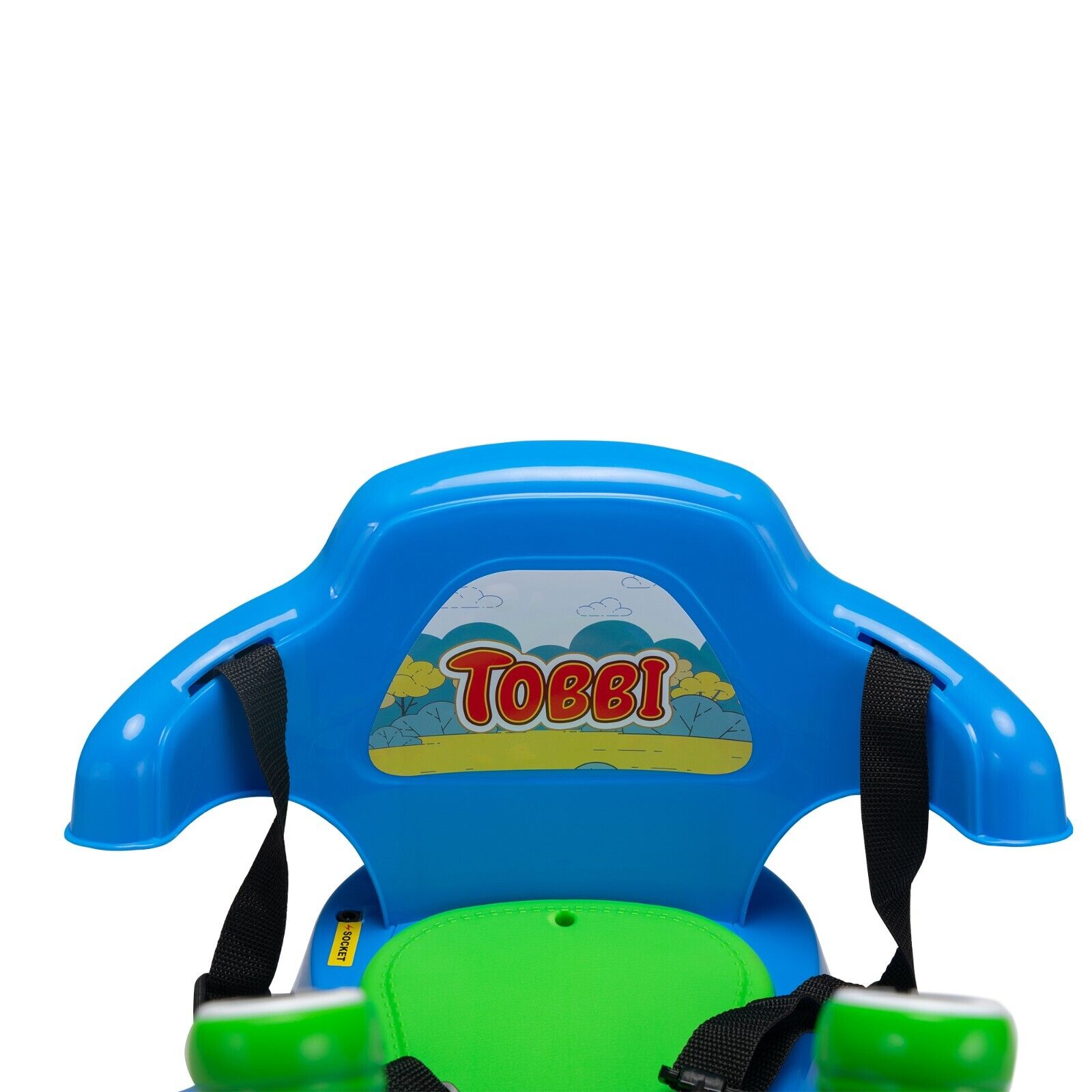 360° Spinning Bumper Car with Dual Motors, LED Lights & Remote Control - TOBBI