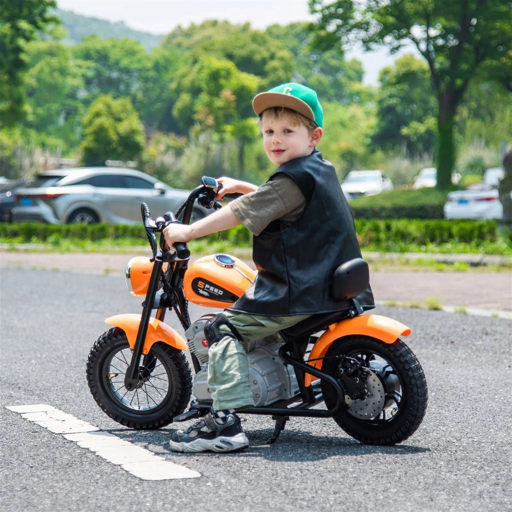 36V Magic Cars E-Chopper, Leather Seat, Rubber Air Wheels, Brushless Motor