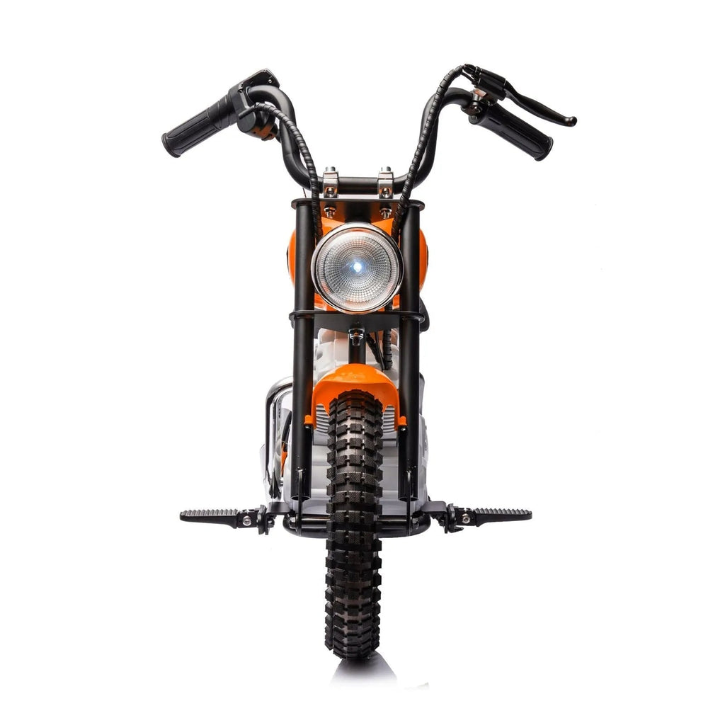 36V Magic Cars E-Chopper, Leather Seat, Rubber Air Wheels, Brushless Motor