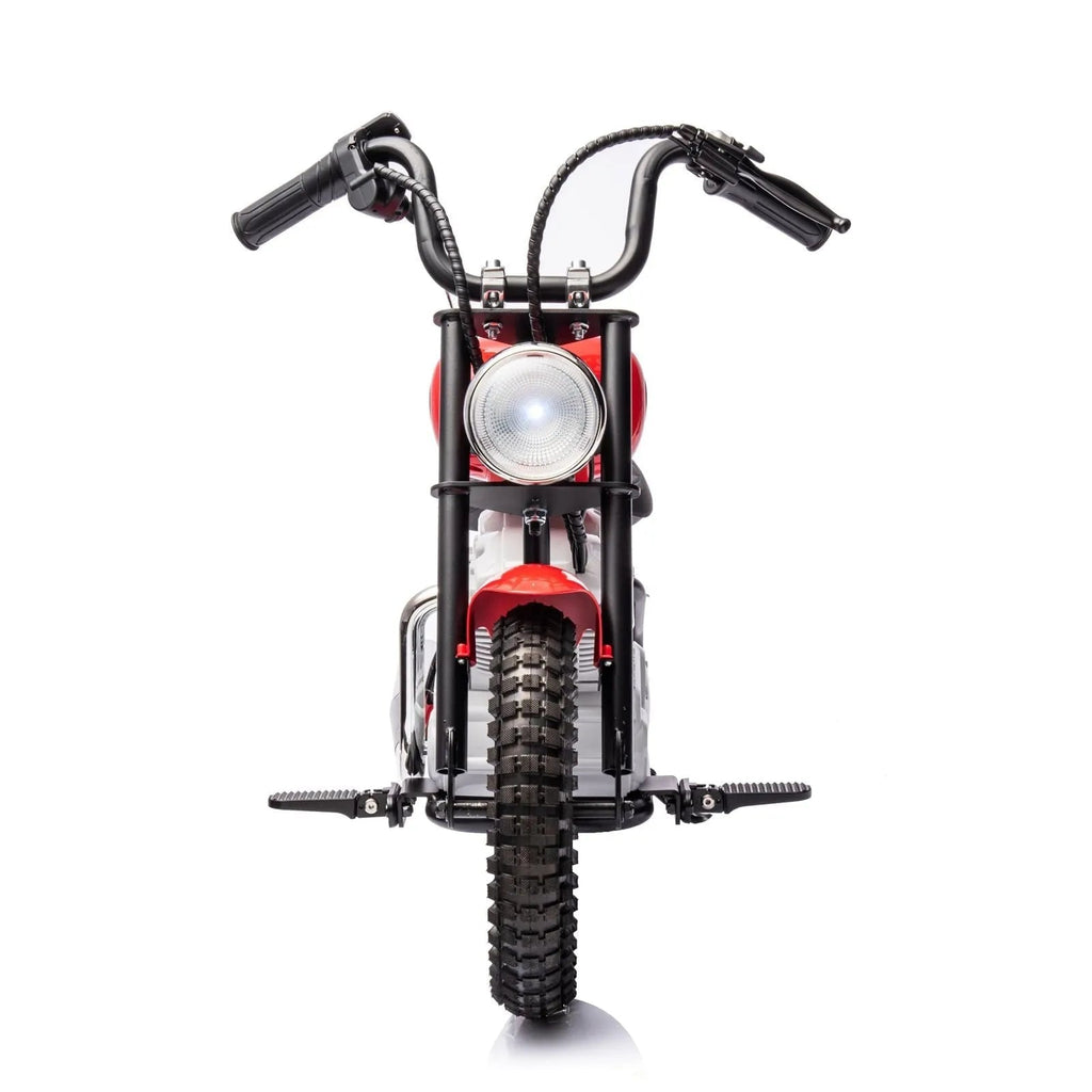 36V Magic Cars E-Chopper, Leather Seat, Rubber Air Wheels, Brushless Motor