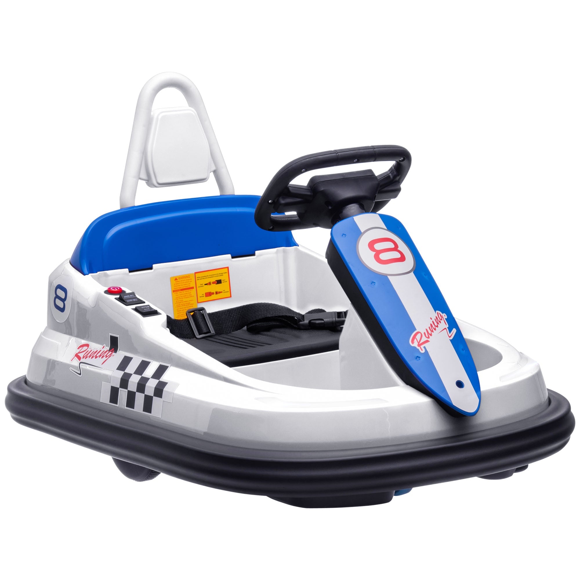 360° Rotating Electric Bumper Car for Kids - Fun Ride On Toy with 6V Battery