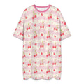 Pretty Stripe Cherry Soft Nightgown XL