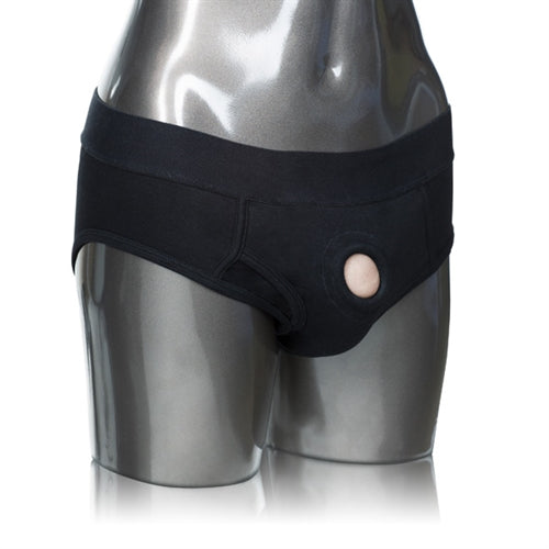Packer Gear Brief Harness Large/XL Black