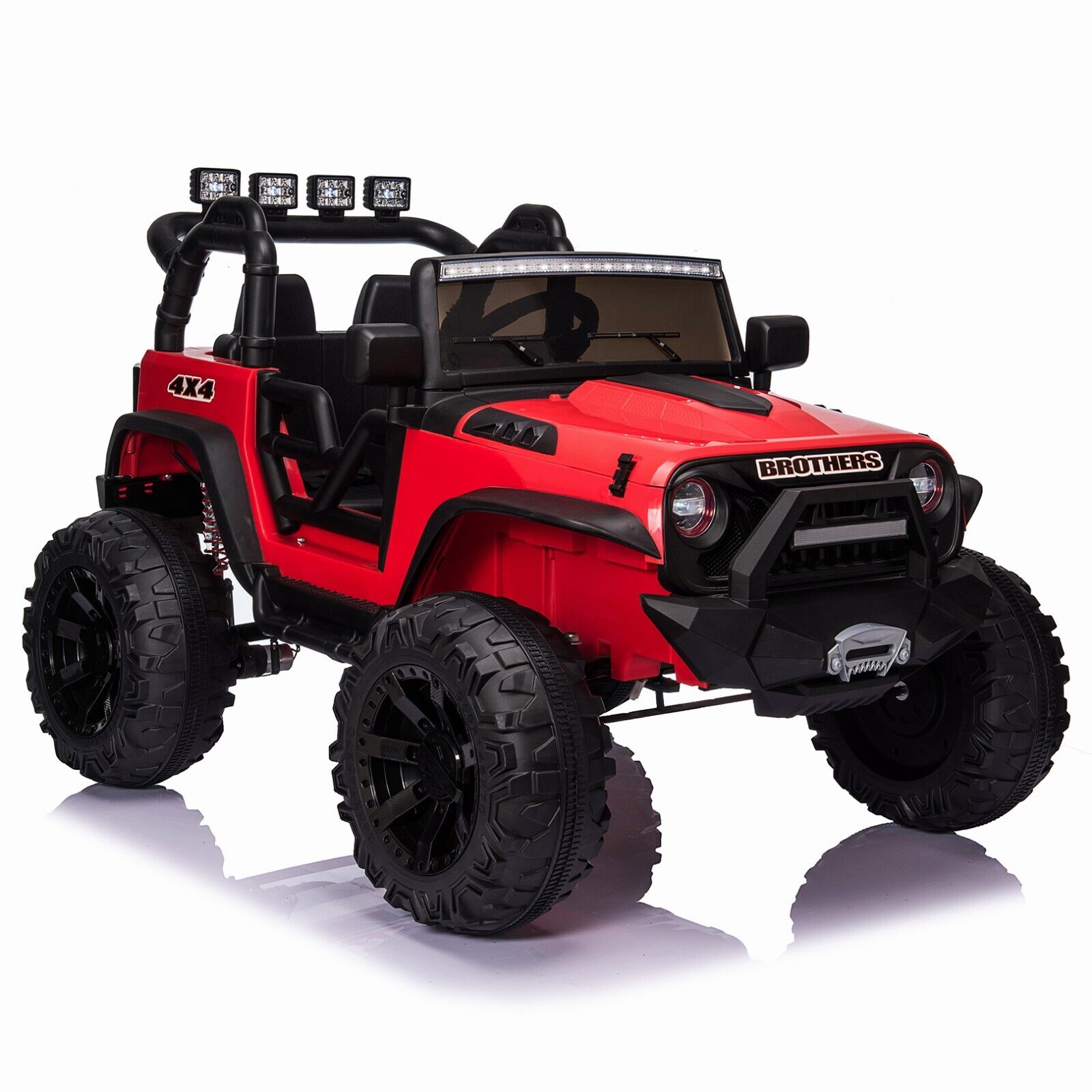 Electric Ride-On Jeep for Kids with Remote Control and 3 Speed Options - Perfect Gift for Children