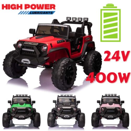 400W Electric Ride-On Truck for Kids with Remote Control and MP3 Player