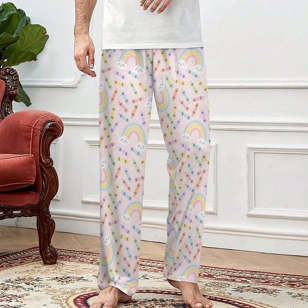 Rainbows & Crayons Unisex Cozy Pants