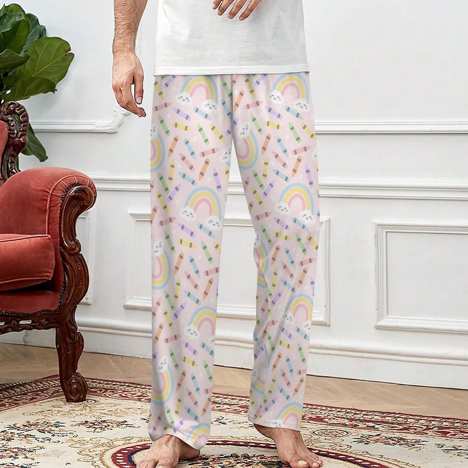 Rainbows & Crayons Unisex Cozy Pants
