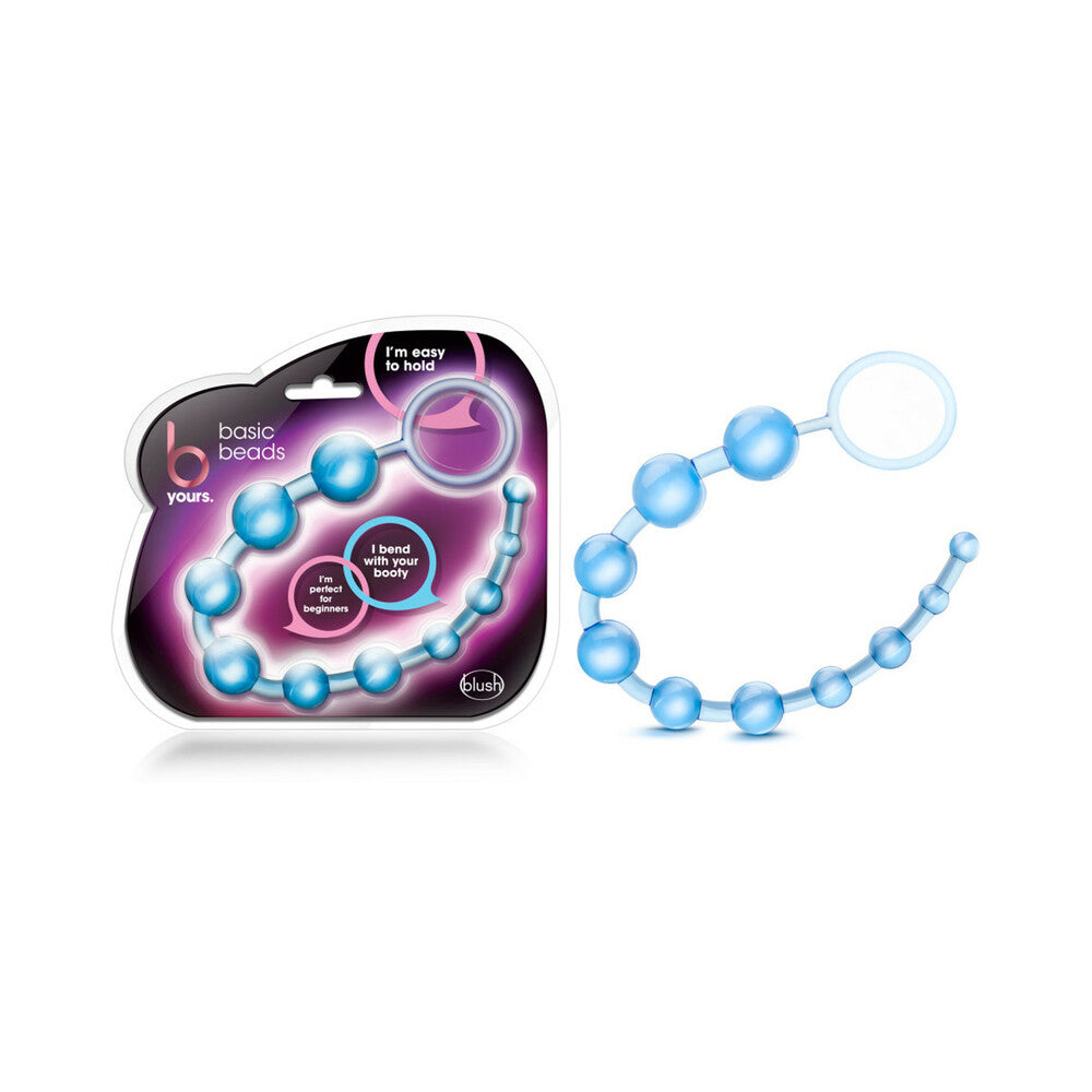 B Yours Basic Beads 12.75 " Blue