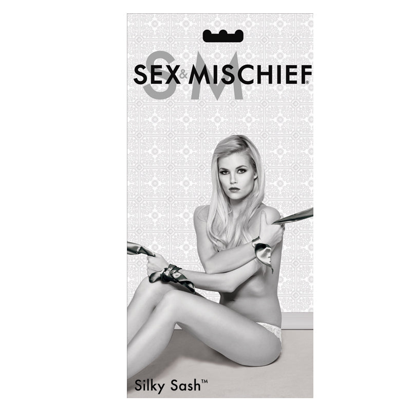 Silky Sash Restraints (Black)