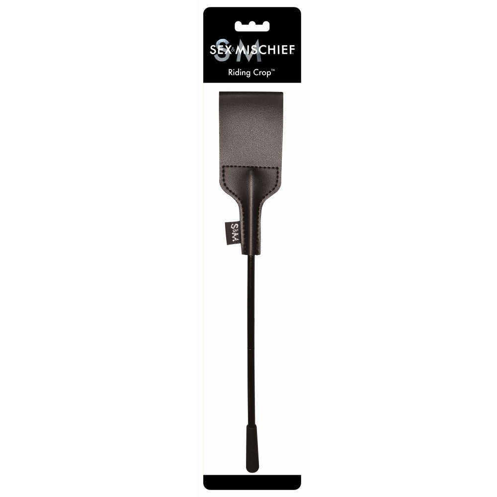Sex & Mischief Riding Crop (Black)