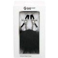 Adjustable Feathered Nipple Clamps (Black)