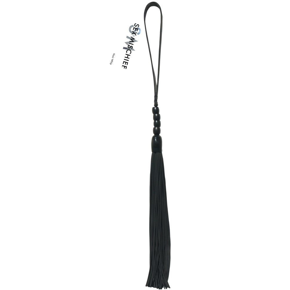 Sex & Mischief Beaded Flogger Whip (16")