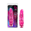 B Yours Vibe 3 Realistic 7.75 " Vibrating Dildo Pink