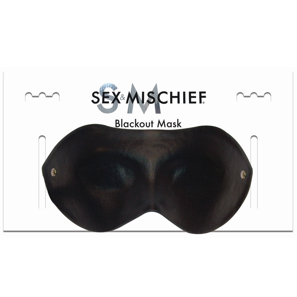 Sex & Mischief Blackout Mask Blindfold (Black)