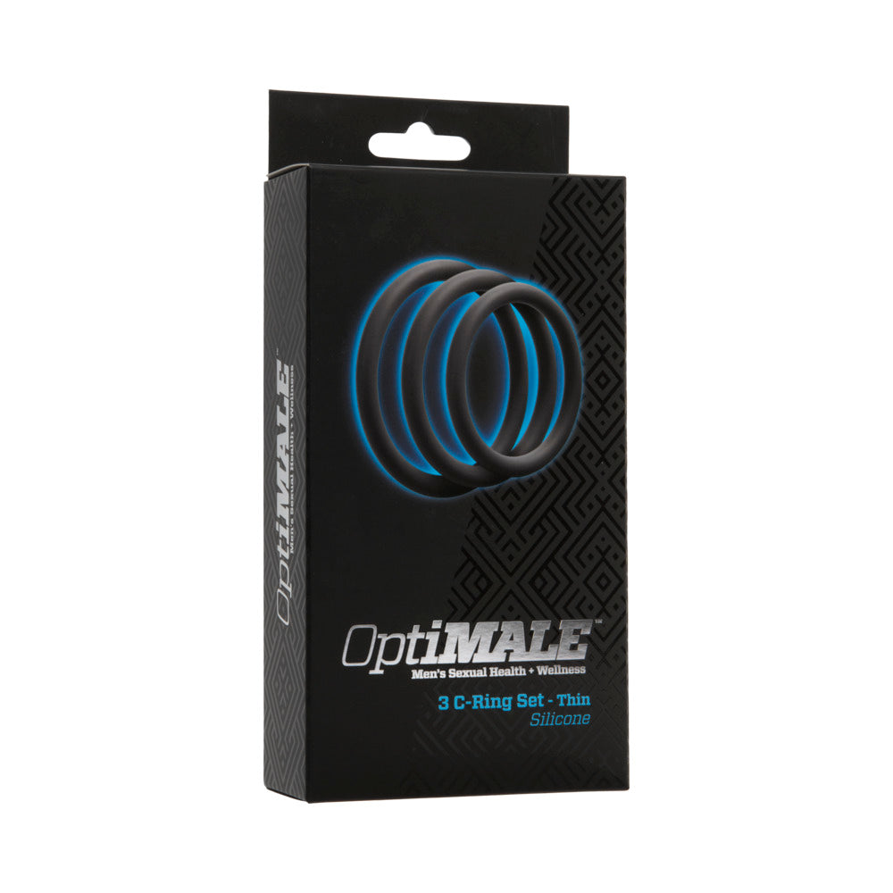 OptiMALE - 3 C-Ring Set - Thin Slate