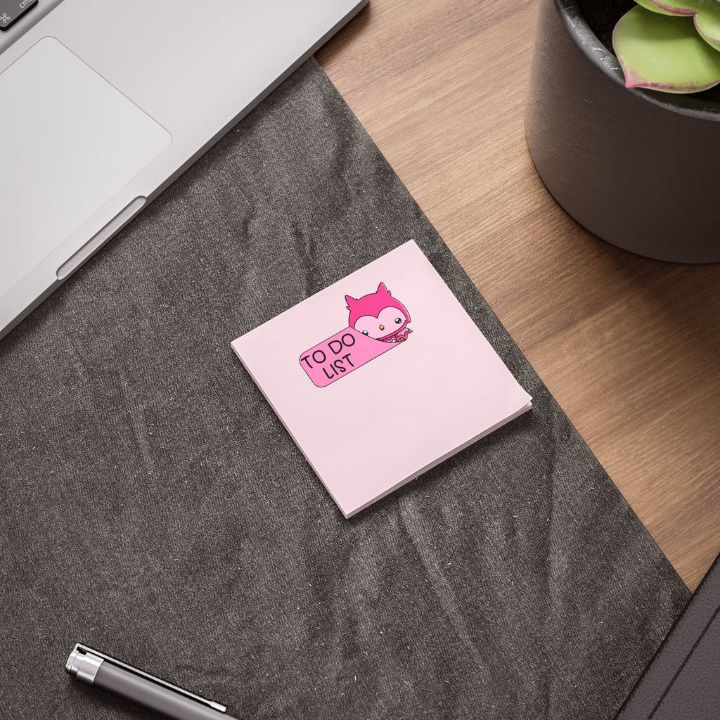 Owl To Do List Post-it® Note Pad