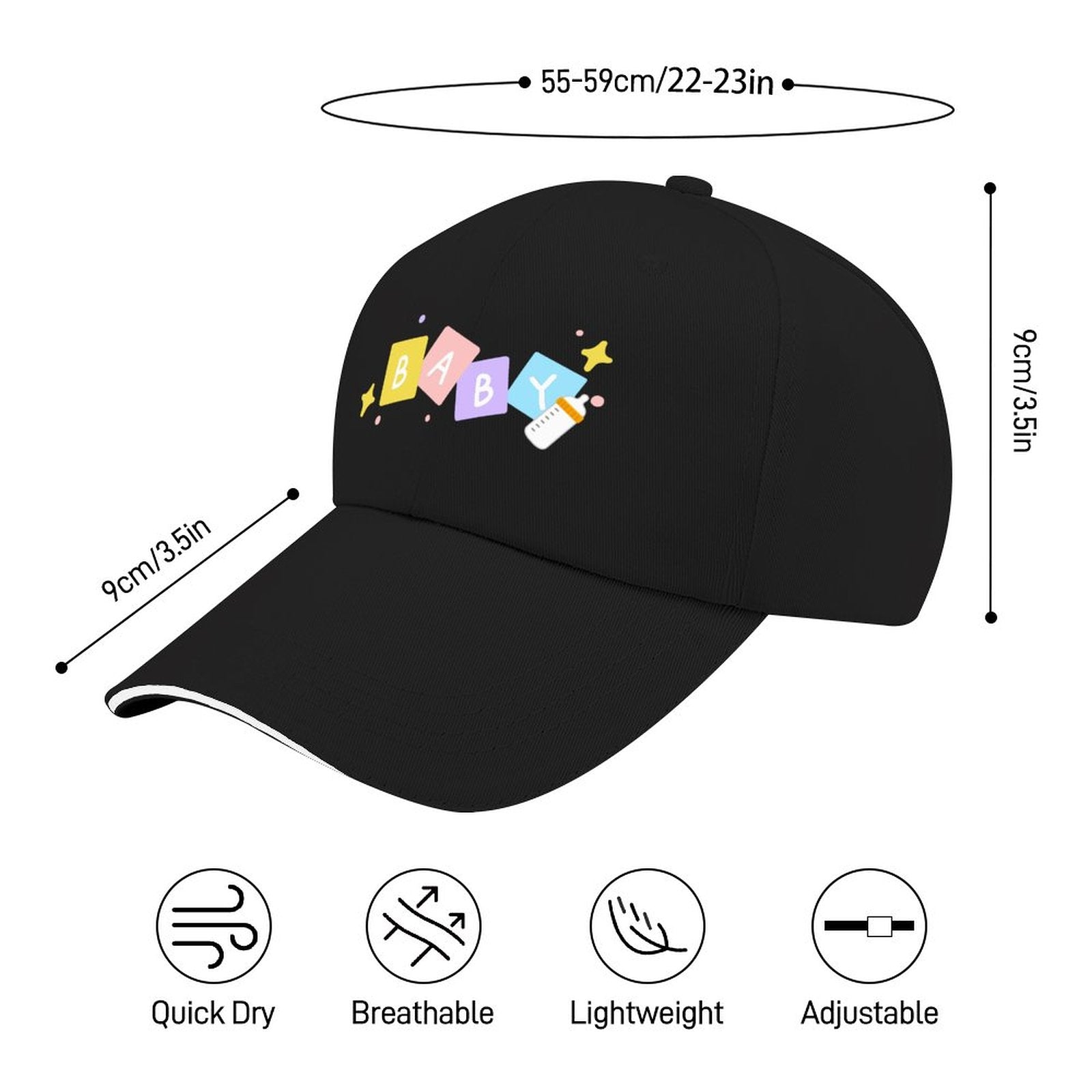 Baby Blocks Unisex Baseball Cap