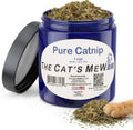 Pure Catnip for Cats North American Grown Fresh Catnip Jar
