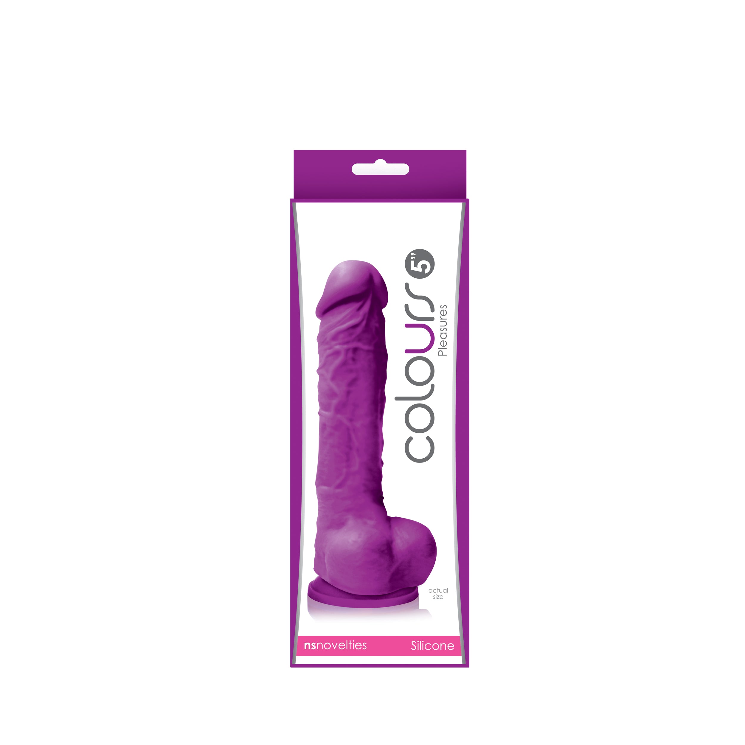 Colours Pleasures 5 " Dildo Purple